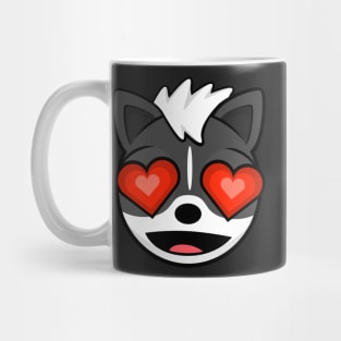 Lovestruck Skunk Melville Mug